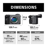 FX2 Cinema Line Full-frame camera (ILME-FX2B) 5