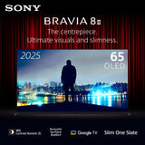 BRAVIA 8 II 65 Inch TV | XR Processor | QD-OLED | 4K Ultra HD | High Dynamic Range (HDR) | Smart TV (Google TV) 14