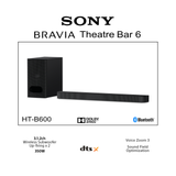 BRAVIA Theatre Bar 6 | 3.1.2ch Soundbar with powerful wireless subwoofer | Dolby Atmos®/DTS:X® (HT-B600) 0
