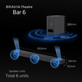 BRAVIA Theatre Bar 6 | 3.1.2ch Soundbar with powerful wireless subwoofer | Dolby Atmos®/DTS:X® (HT-B600) 7
