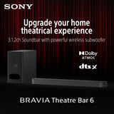 BRAVIA Theatre Bar 6 | 3.1.2ch Soundbar with powerful wireless subwoofer | Dolby Atmos®/DTS:X® (HT-B600) 5
