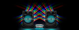 SHAKE-X70D ระบบเครื่องเสียงภายในบ้านกำลังสูงพร้อม DVD และไมโครโฟน 4