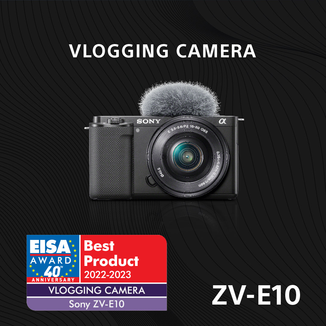 ZV-E10 กล้อง Vlog เลนส์แบบเปลี่ยนได้ [ตัวกล้องพร้อมเลนส์คิท]