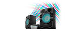 SHAKE-X70D ระบบเครื่องเสียงภายในบ้านกำลังสูงพร้อม DVD และไมโครโฟน 3