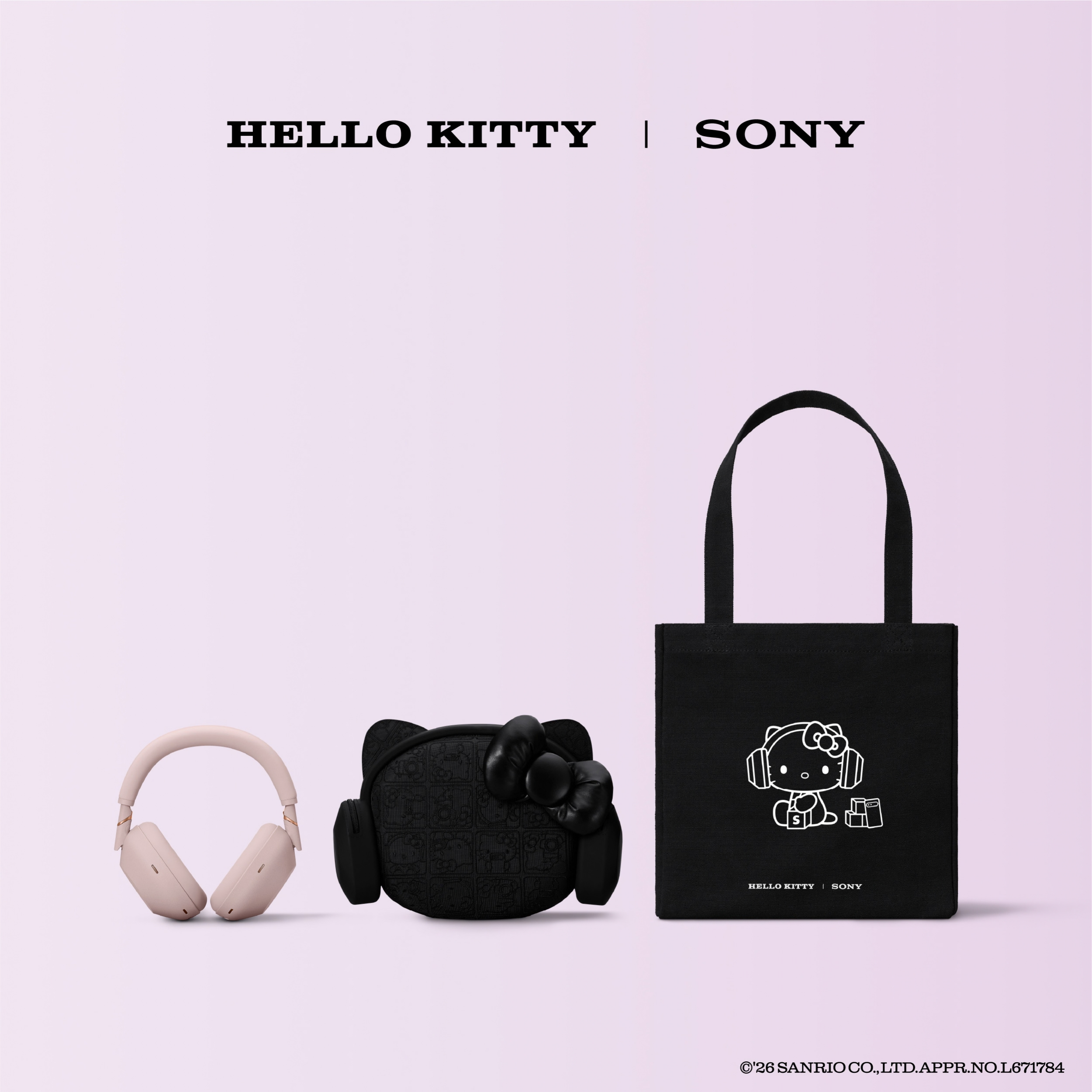WH-1000XM6 คอลเลคชันพิเศษ Sony x Hello Kitty