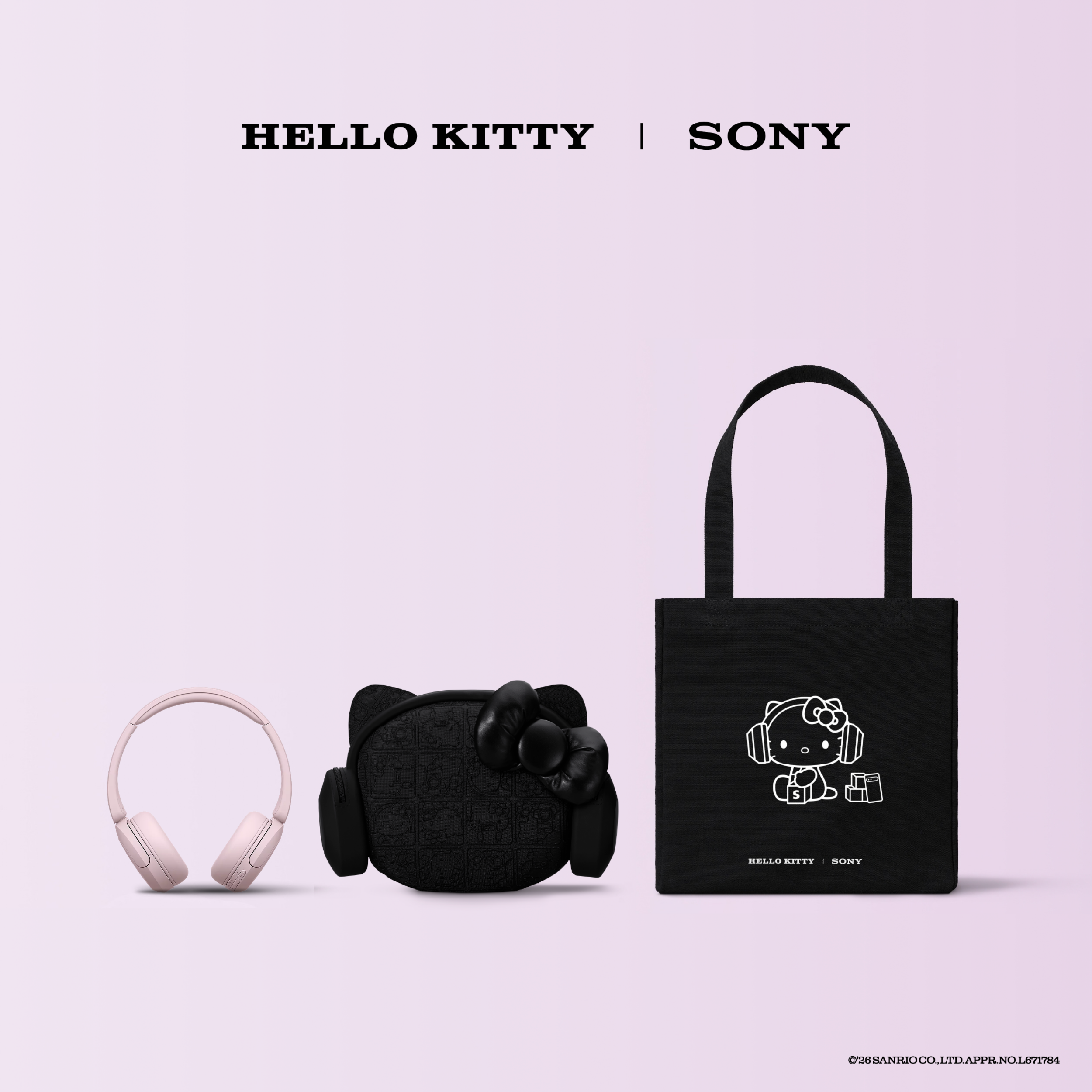 WH-CH530 Sony x Hello Kitty Collaboration [Available in Nov 2026]
