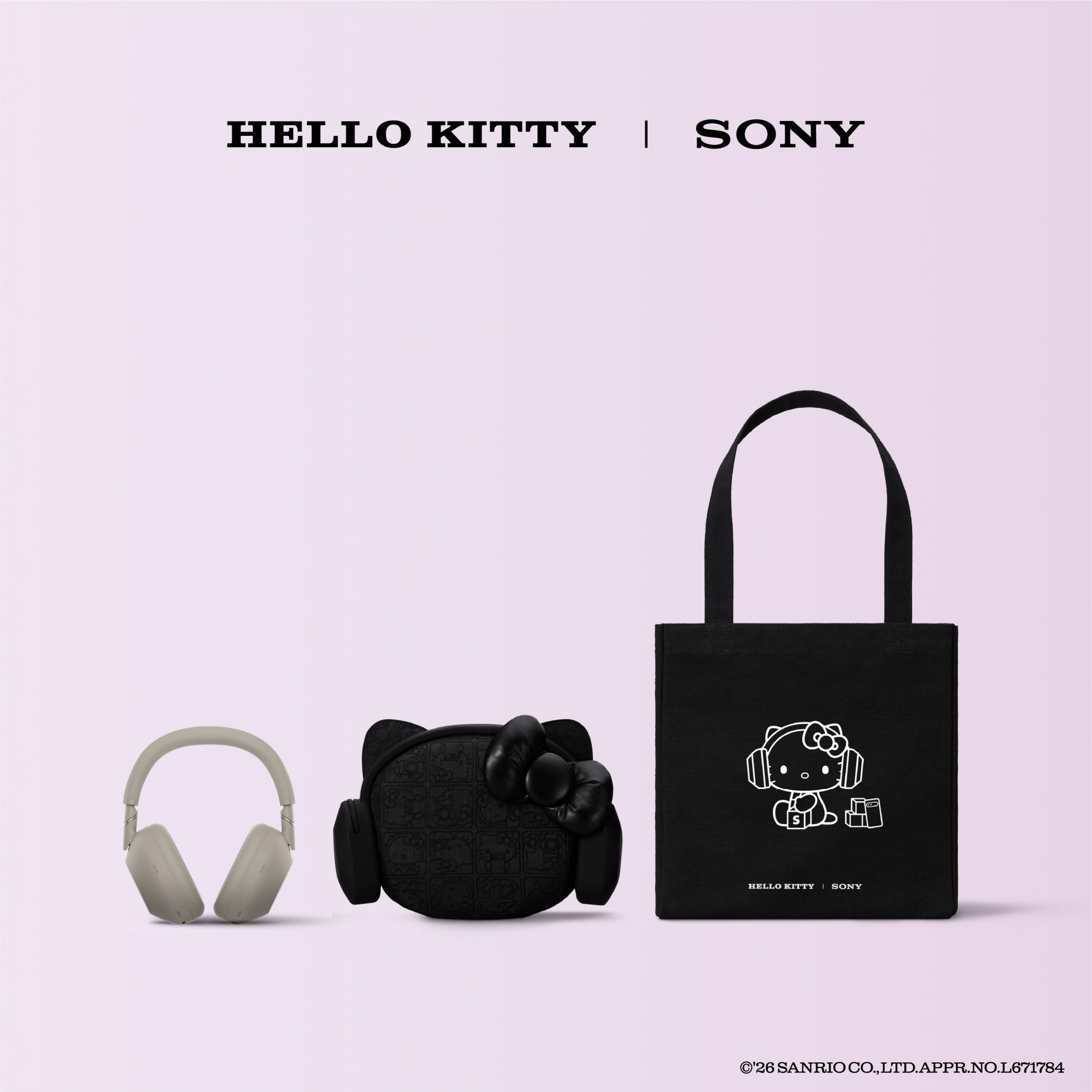 WH-1000XM6 คอลเลคชันพิเศษ Sony x Hello Kitty